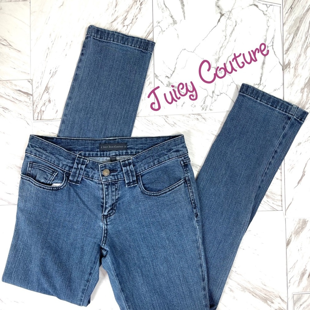 Juicy Couture jeans Stonewashed 28 straight. 💟